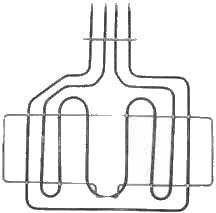 Hotpoint 613666 Grill/Oven Element