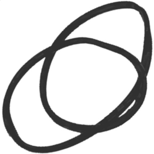 Beko 255920010 Genuine Top Oven Door Seal