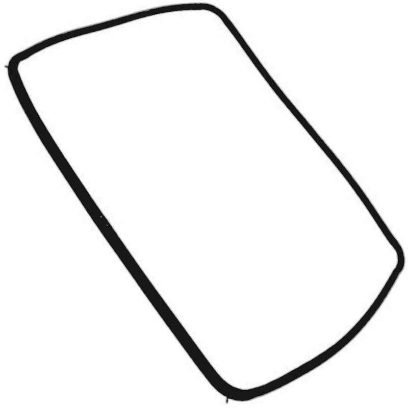 Zanussi 3873369007 Genuine Main Oven Door Seal