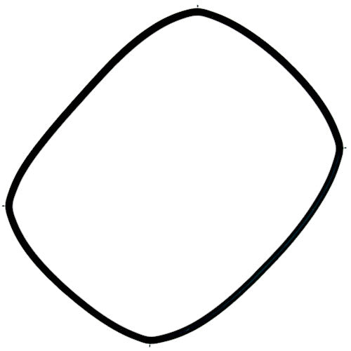 Siemens 00754066 Genuine Main Oven Door Seal