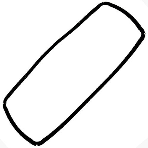 Beko 255440114 Genuine Top Oven Door Seal