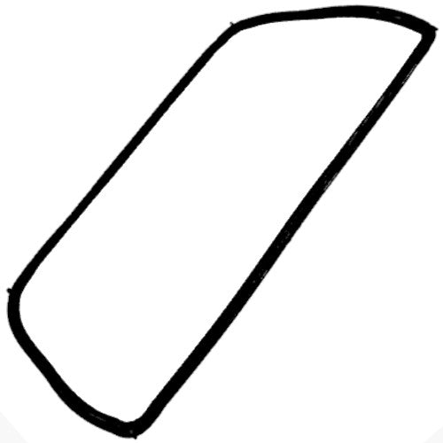 Beko 255440143 Genuine Main Oven Door Seal