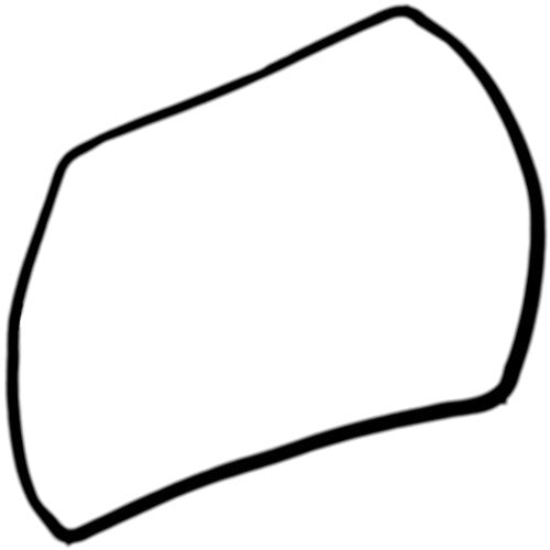 Beko 255460006 Genuine Main Oven Door Seal
