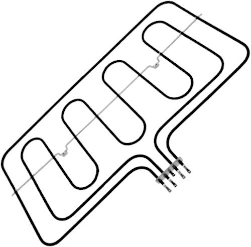 Vestfrost 32021215 Genuine Grill / Oven Element