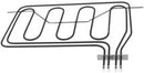 Zanussi 4055314761 Genuine Dual Grill Element