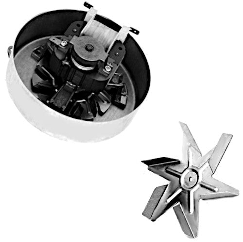 Rangemaster A097769 Genuine Fan Oven Motor Assembly