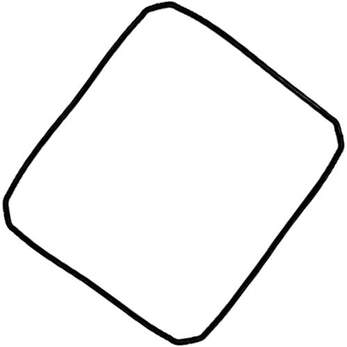 Cannon C00232811 Genuine Main Oven Door Seal