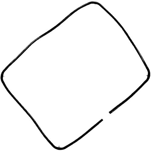 Whirlpool C00317561 Genuine Main Oven Door Seal