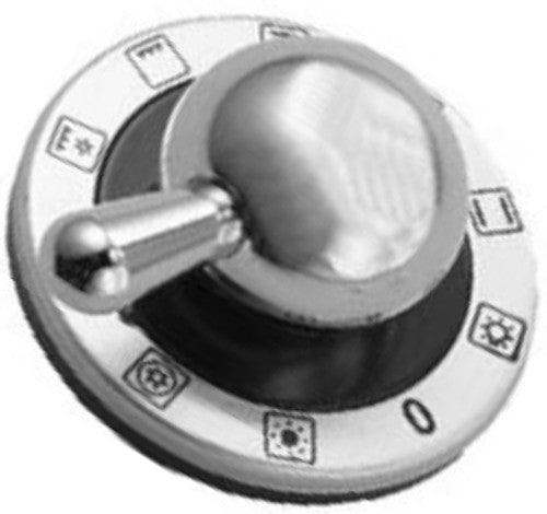 ILVE G3030008 Chrome Control Knob