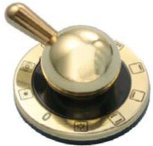 ILVE G3030014 Black Brass Control Knob