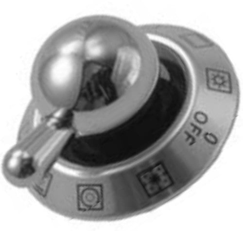 ILVE G3031008 Large Chrome Control Knob