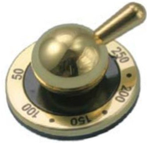 Britannia G3610014 Black Brass Control Knob